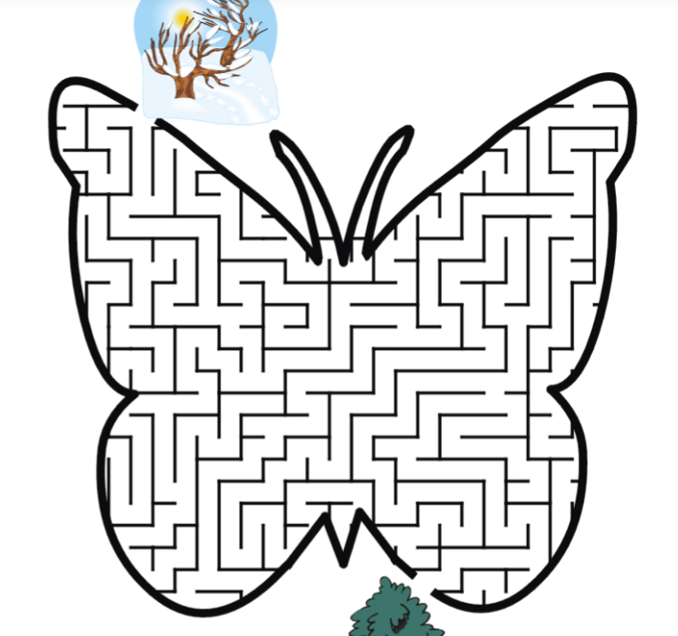 butterfly maze